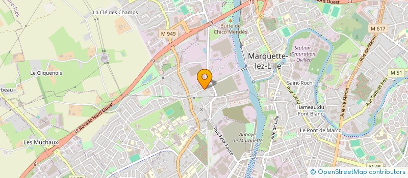 localisation de l'entreprise MONSIEUR THEO MONTES à MARQUETTE-LEZ-LILLE