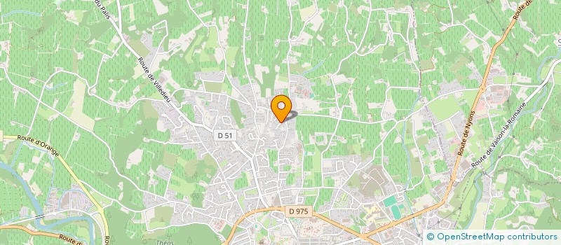 localisation de l'entreprise MONSIEUR THEO MORALES  VAISON-LA-ROMAINE