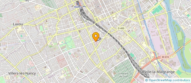 localisation de l'entreprise MONSIEUR THEO MOREL-SECKINGER  NANCY