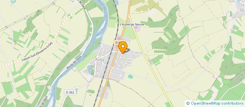 localisation de l'entreprise MONSIEUR THEO MORIZOT  AUGY