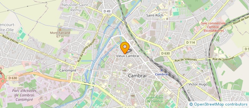 localisation de l'entreprise MONSIEUR THEO MORLAIX  CAMBRAI