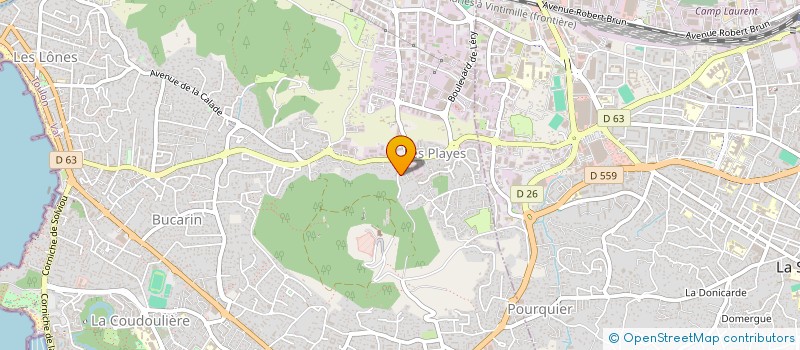 localisation de l'entreprise MONSIEUR THEO MORTILLARO à SIX-FOURS-LES-PLAGES