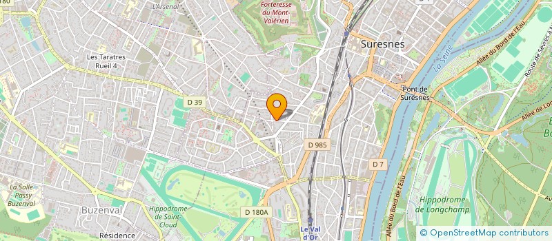localisation de l'entreprise MONSIEUR THEO MOSCONI à SURESNES