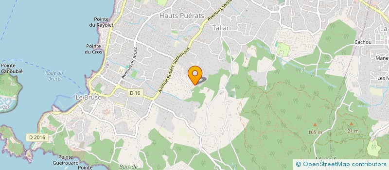 localisation de l'entreprise MONSIEUR THEO MOUCHERON à SIX-FOURS-LES-PLAGES