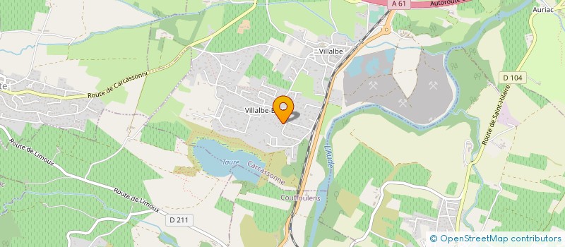 localisation de l'entreprise MONSIEUR THEO MOUGENEL  CARCASSONNE