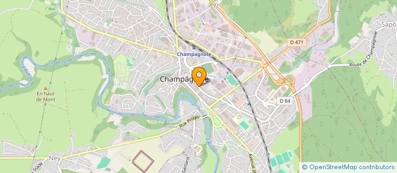 localisation de l'entreprise MONSIEUR THEO MOURDON  ARBOIS