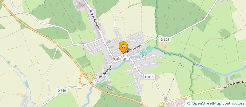 localisation de l'entreprise MONSIEUR THEO MULLER  ADAMSWILLER