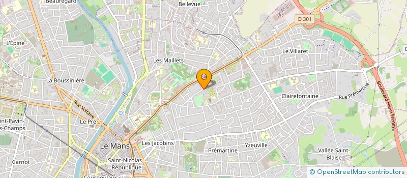 localisation de l'entreprise MONSIEUR THEO MUNCH à LE MANS