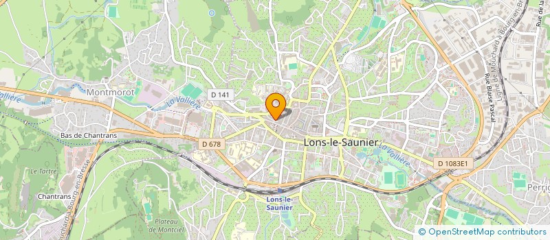 localisation de l'entreprise MONSIEUR THEO NGUEBOU à LONS-LE-SAUNIER