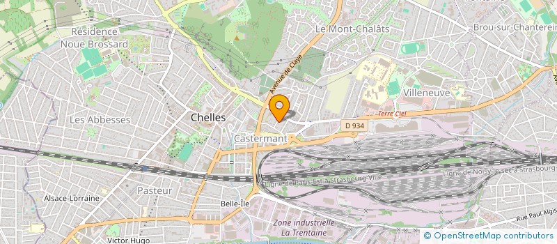 localisation de l'entreprise MONSIEUR THEO NGUYEN  CHELLES