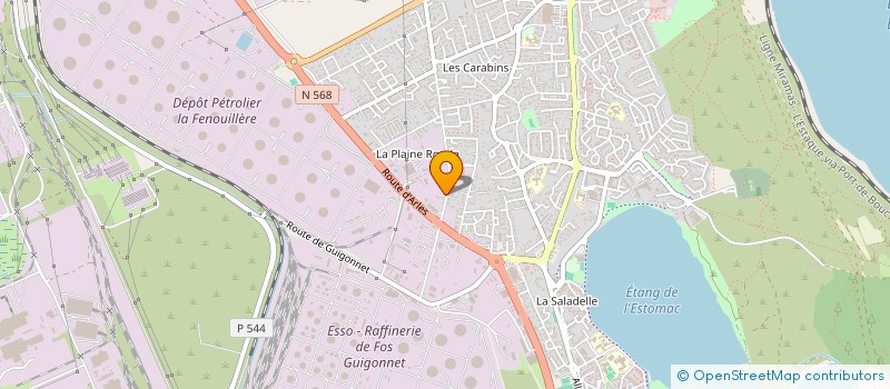 localisation de l'entreprise MONSIEUR THEO NICOSIA  FOS-SUR-MER