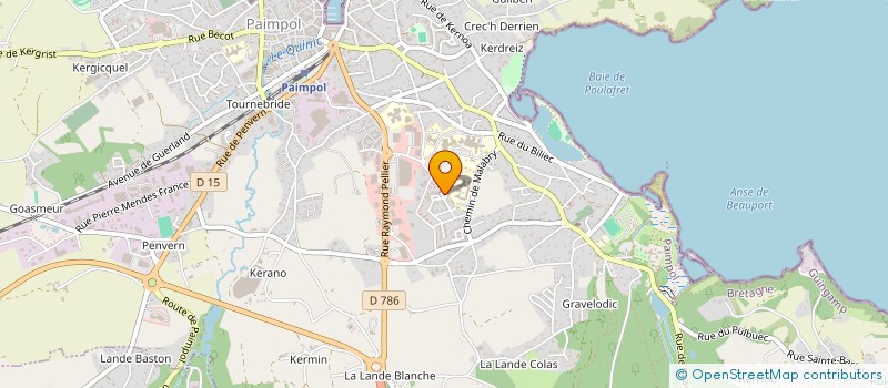 localisation de l'entreprise MONSIEUR THEO NORMAND  PAIMPOL