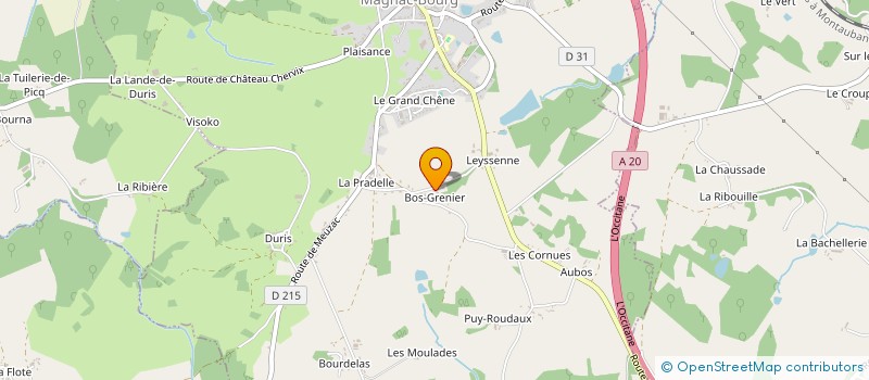 localisation de l'entreprise MONSIEUR THEO NOYER à LIMOGES