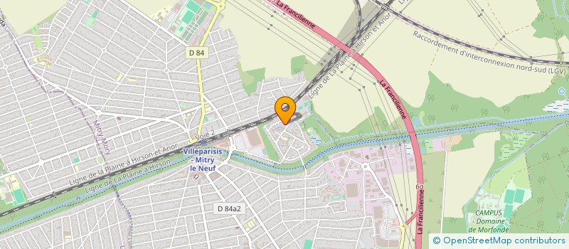 localisation de l'entreprise MONSIEUR THEO ORER  VILLEPARISIS