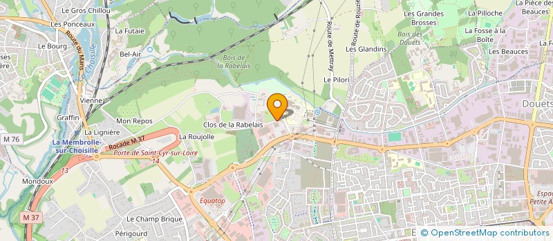 localisation de l'entreprise MONSIEUR THEO PAILLER  SAINT-CYR-SUR-LOIRE