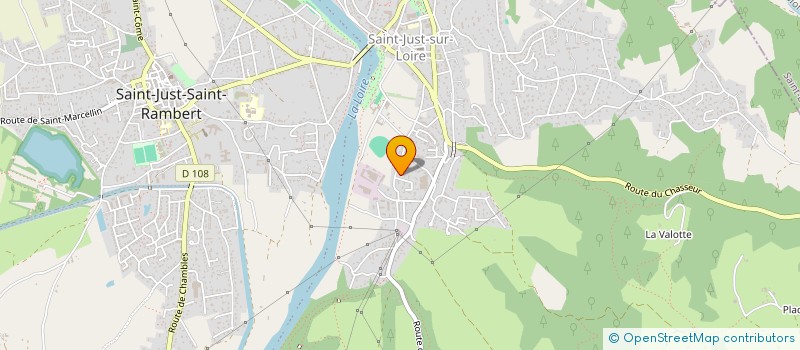 localisation de l'entreprise MONSIEUR THEO PALLUAT DE BESSET  SAINT-JUST-SAINT-RAMBERT