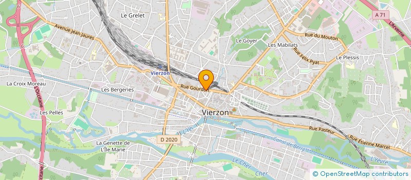 localisation de l'entreprise MONSIEUR THEO PANCHOUT  VIERZON