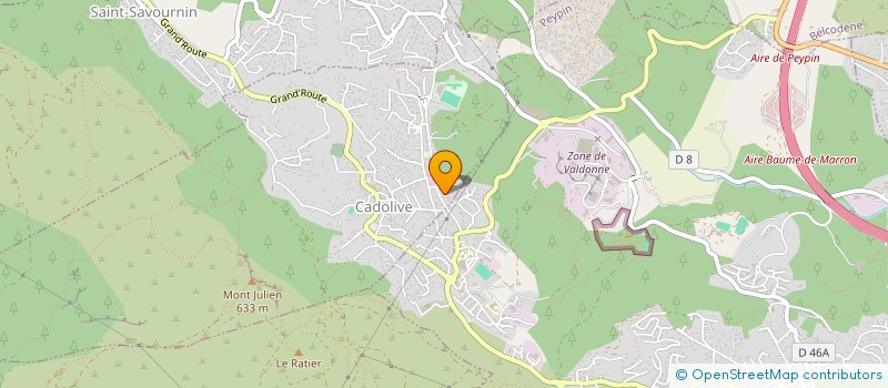 localisation de l'entreprise MONSIEUR THEO PAPILLON  CADOLIVE