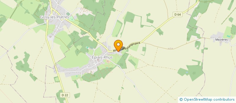 localisation de l'entreprise MONSIEUR THEO PARENT  EPIAIS-RHUS