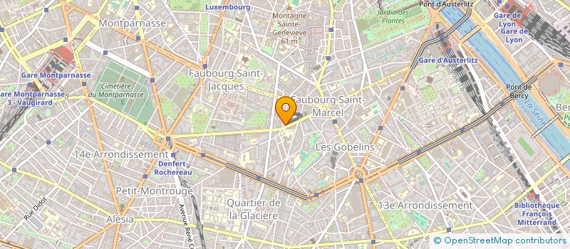 localisation de l'entreprise MONSIEUR THEO PARKER  PARIS