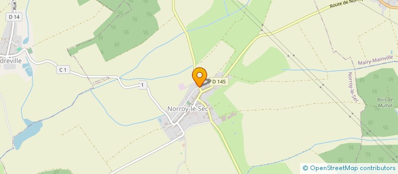 localisation de l'entreprise MONSIEUR THEO PASULA  NORROY-LE-SEC