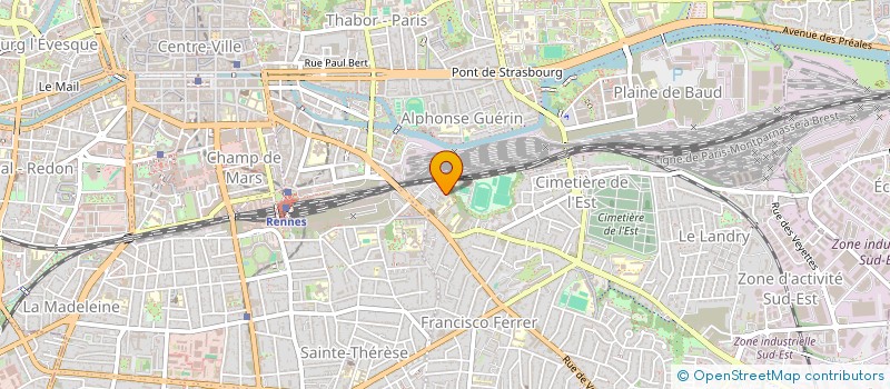 localisation de l'entreprise MONSIEUR THEO PECOUYOUL  RENNES