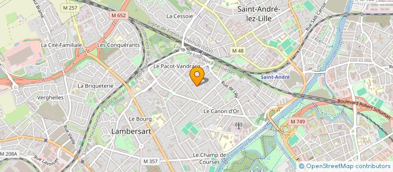 localisation de l'entreprise MONSIEUR THEO PECRIAUX à LAMBERSART