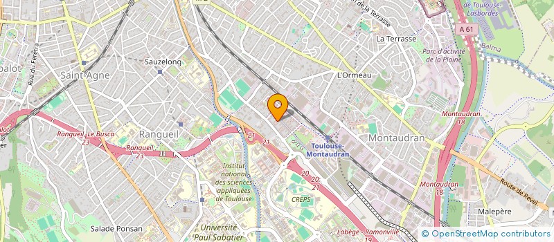 localisation de l'entreprise MONSIEUR THEO PELAT à TOULOUSE