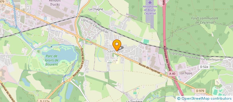 localisation de l'entreprise MONSIEUR THEO PERDRIX  SAINT-JUST