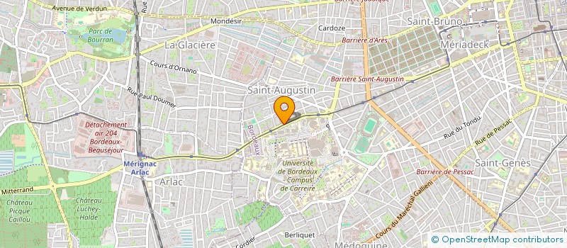 localisation de l'entreprise MONSIEUR THEO PERRINET  BORDEAUX