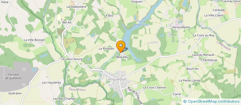 localisation de l'entreprise MONSIEUR THEO PERRUCHI  LANGUEDIAS