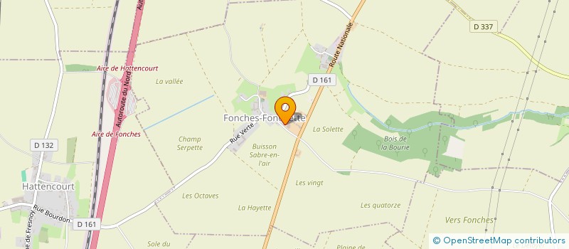 localisation de l'entreprise MONSIEUR THEO PETIT  FONCHES-FONCHETTE