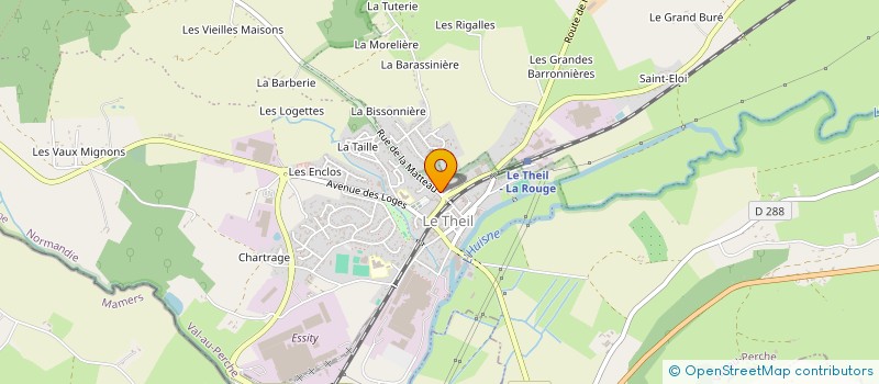 localisation de l'entreprise MONSIEUR THEO PFEUFFER à VAL-AU-PERCHE