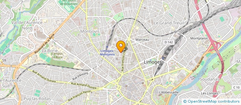 localisation de l'entreprise MONSIEUR THEO PHILIPPON à LIMOGES