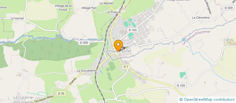 localisation de l'entreprise MONSIEUR THEO PICHON  LA HAYE-PESNEL