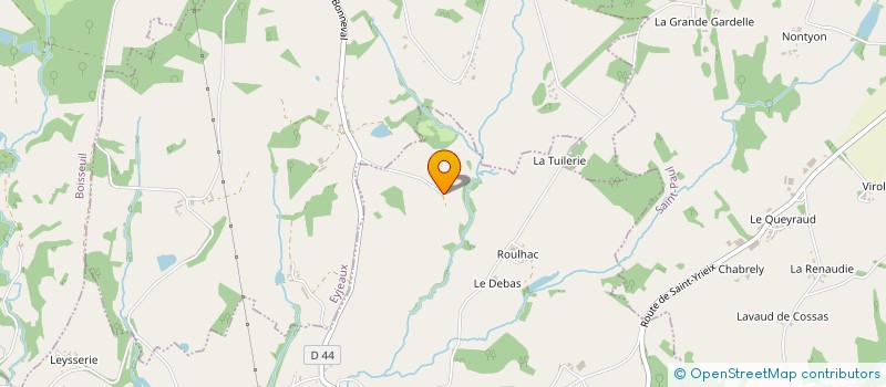 localisation de l'entreprise MONSIEUR THEO PICOU  SAINT-HILAIRE-BONNEVAL