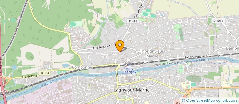 localisation de l'entreprise MONSIEUR THEO PIERRE-JUSTIN  POMPONNE