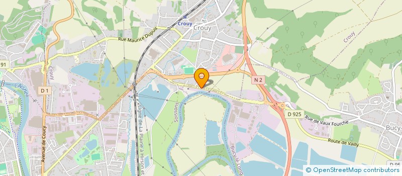 localisation de l'entreprise MONSIEUR THEO PLADER  CROUY