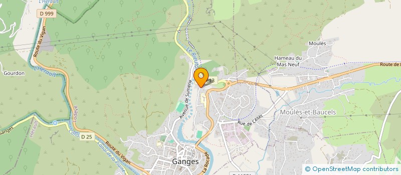 localisation de l'entreprise MONSIEUR THEO PONTIER  GANGES