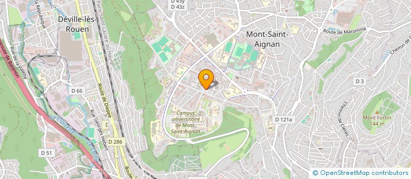 localisation de l'entreprise MONSIEUR THEO PRIE  MONT-SAINT-AIGNAN