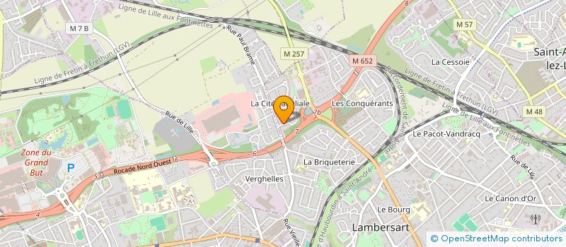 localisation de l'entreprise MONSIEUR THEO PRUVOST à LAMBERSART