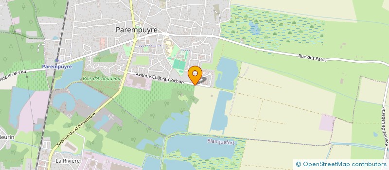 localisation de l'entreprise MONSIEUR THEO PUGNET  PAREMPUYRE