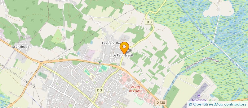 localisation de l'entreprise MONSIEUR THEO QUANTIN  MARENNES-HIERS-BROUAGE