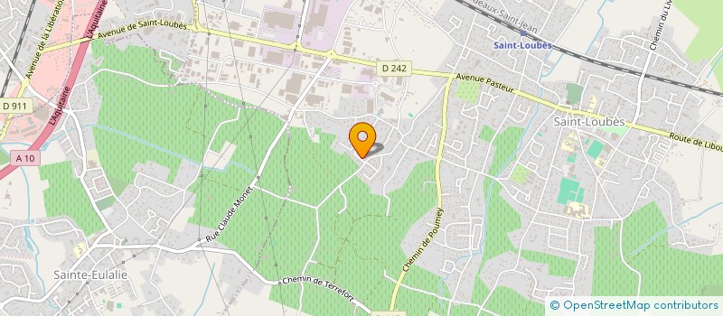 localisation de l'entreprise MONSIEUR THEO QUELET  SAINT-LOUBES