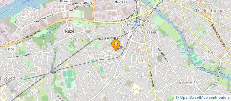 localisation de l'entreprise MONSIEUR THEO RADIERE  REZE