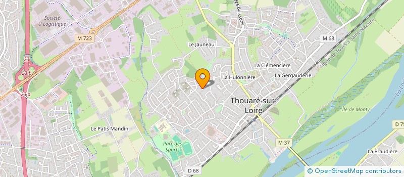 localisation de l'entreprise MONSIEUR THEO REGNIER  BEZONS