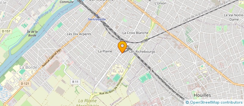 localisation de l'entreprise MONSIEUR THEO REMOND  SARTROUVILLE