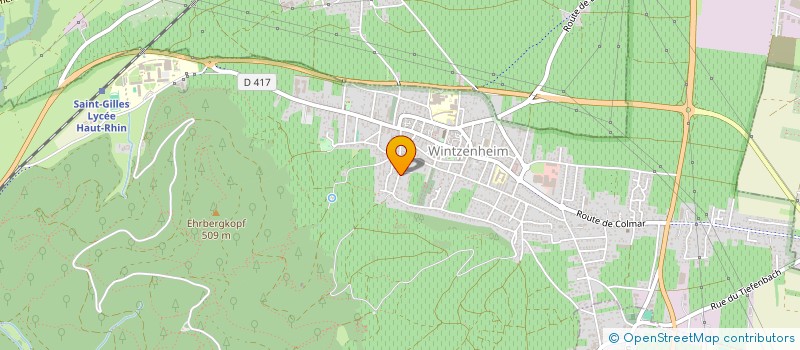 localisation de l'entreprise MONSIEUR THEO RENO  WINTZENHEIM