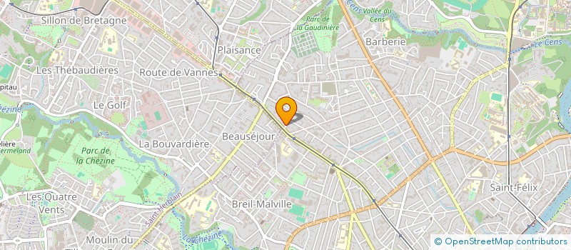 localisation de l'entreprise MONSIEUR THEO RENOIS à NANTES