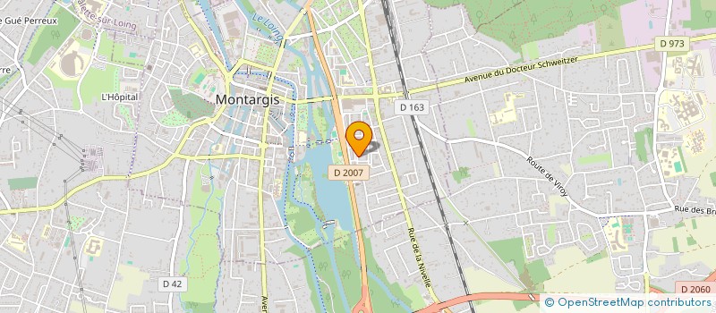 localisation de l'entreprise MONSIEUR THEO RIBEIRO à MONTARGIS
